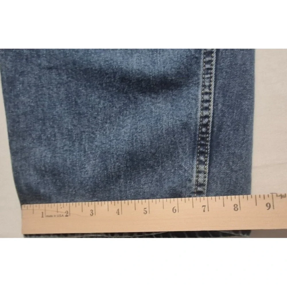 Levi 505 Men's denim blue jeans 40x30‎ medium wash Cotton